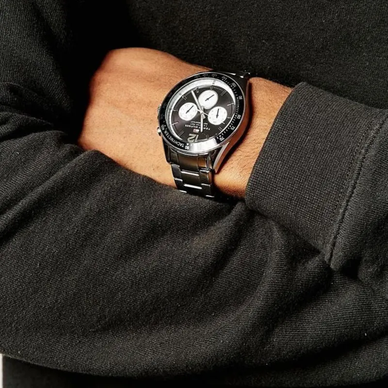 Tommy Hilfiger Luke Chronograph Black Dial Men's Watch- 1791104-copy